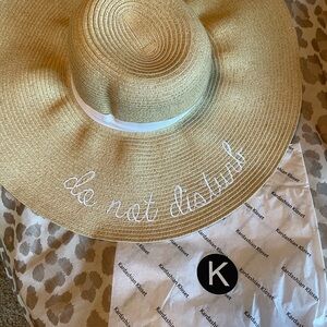 Kardashian Floppy Beach Hat-Do not disturb-Kardashian Kloset